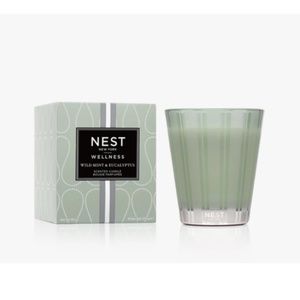 Nest New York wellness wild mint and eucalyptus scented candle 8.1oz new in box